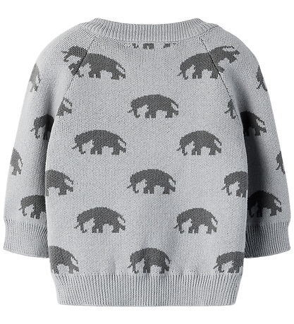 Lil Atelier Cardigan - Strik - NbmLulio - Sleet