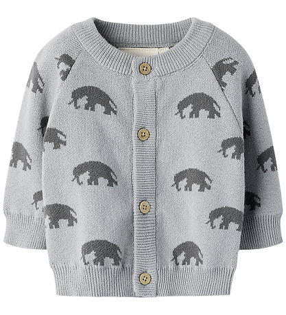 Lil Atelier Cardigan - Strik - NbmLulio - Sleet