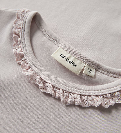 Lil Atelier Bluse - NmfLayo - Hushed Violet