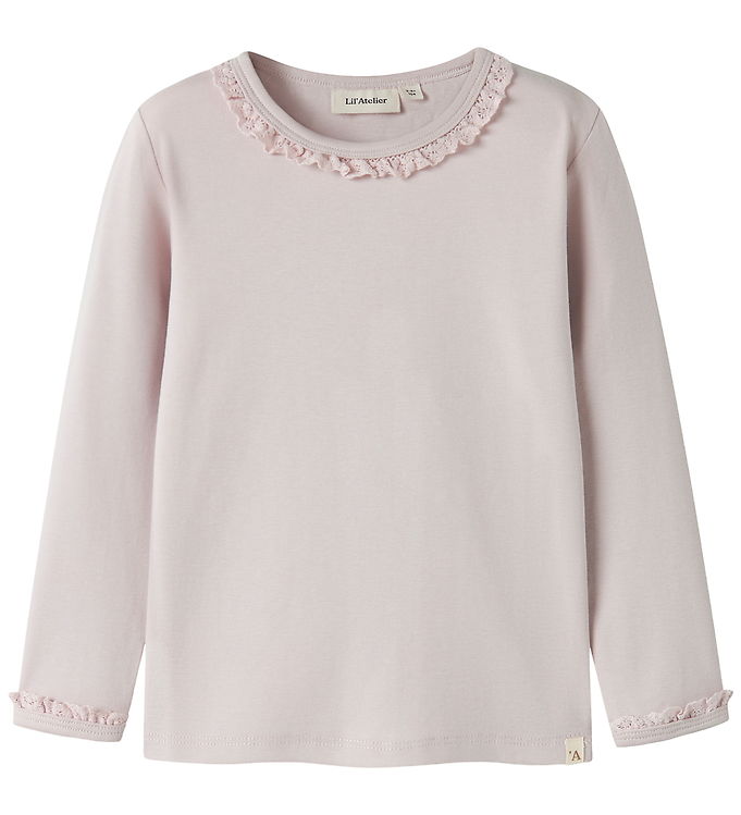 Lil Atelier Bluse - NmfLayo - Hushed Violet