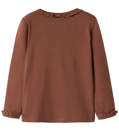 Lil Atelier Bluse - NkfLayo - Maple Syrup