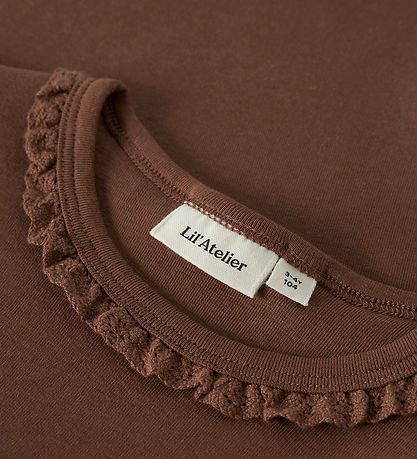 Lil Atelier Bluse - NkfLayo - Maple Syrup