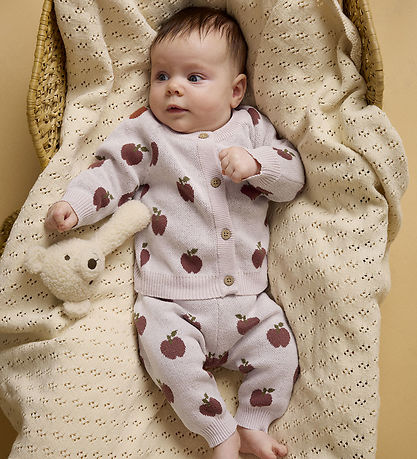 Lil Ayelier Cardigan - Strik - Noos - NbfLulio - Hushed Violet