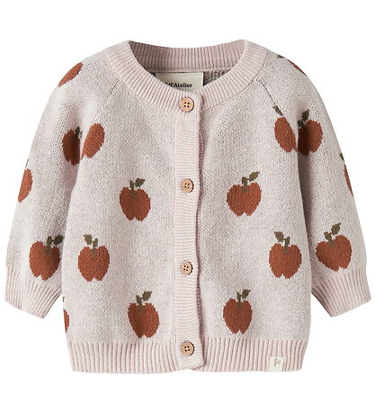 Lil Ayelier Cardigan - Strik - Noos - NbfLulio - Hushed Violet