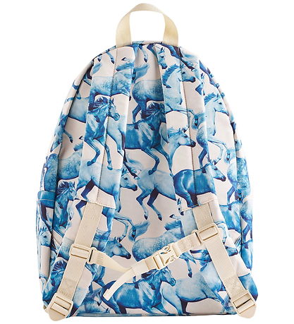 Molo Rygsæk - Backpack Mio - Blau Ponies