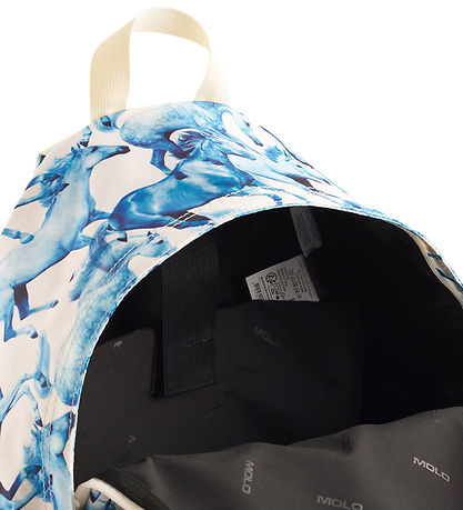 Molo Rygsæk - Backpack Mio - Blau Ponies