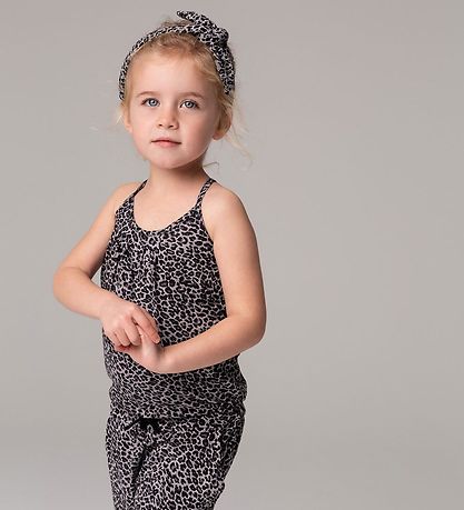 MarMar Buksedragt - Rio - Grå Leopardprint