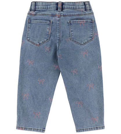 Name it Jeans - NmfBella - Medium Blue Denim/BOW