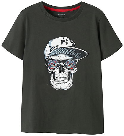 Name it T-shirt - NkmLorne - Peat