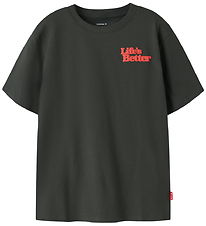 Name it T-shirt - NkmkRillo - Peat