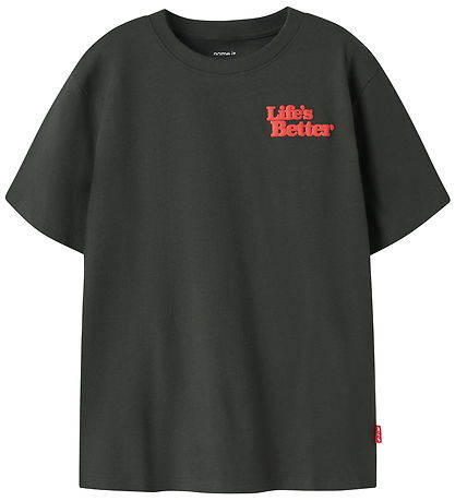 Name it T-shirt - NkmkRillo - Peat
