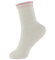 Name it Strømper - NkfKetti - Antique White/Lotus