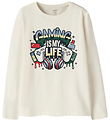 Name it Bluse - NkmVux - Antique White/Gaming