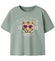 Name it T-shirt - NkfVotea - Green Milieu/College