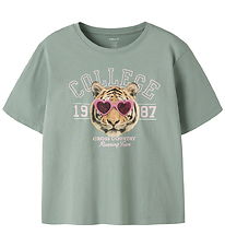 Name it T-shirt - NkfVotea - Green Milieu/College