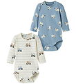 Name it Body l/æ - 2-Pak - NbmVroels - Antique White/Ashley Blue