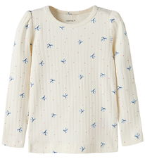 Name it Bluse - NmfKathlen - Antique White