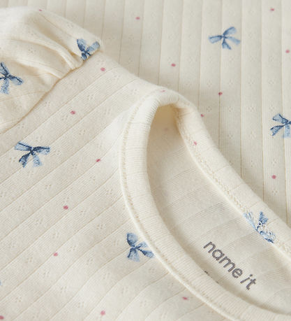 Name it Bluse - NmfKathlen - Antique White