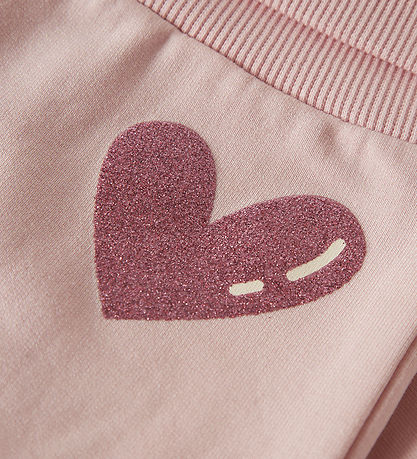 Name It Sweatpants - NbfVrille - Lotus/Heart
