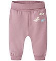 Name It Sweatpants - NbfVrille - Lilas/Bow Ties