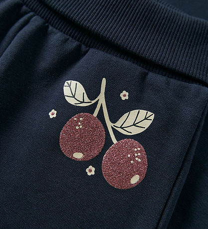 Name It Sweatpants - NbfVrille - Navy Blazer/Berries