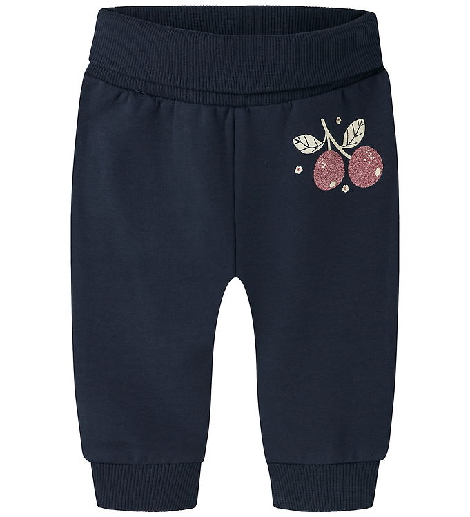 Name It Sweatpants - NbfVrille - Navy Blazer/Berries