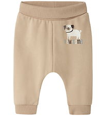 Name It Sweatpants - NbmVonne - Sesame/Dog