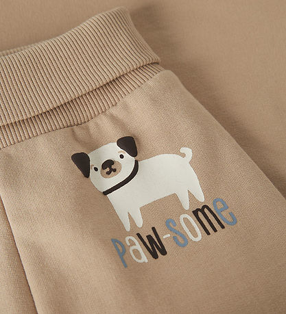 Name It Sweatpants - NbmVonne - Sesame/Dog
