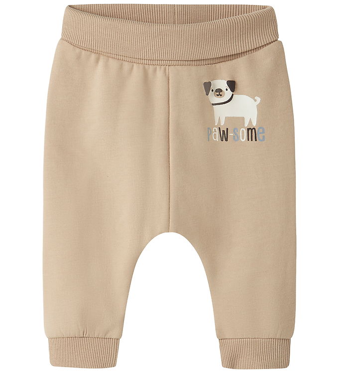 Name It Sweatpants - NbmVonne - Sesame/Dog