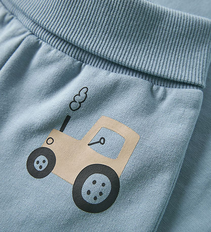 Name It Sweatpants - NbmVonne - Ashley Blue/Tractor