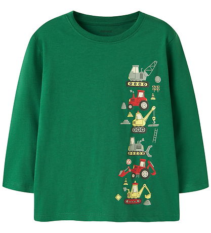 Name It Bluse - NmmVeldo - Verdant Green/Working
