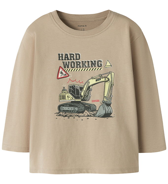 NAME IT Bluse Veldo Sesame Hard Working