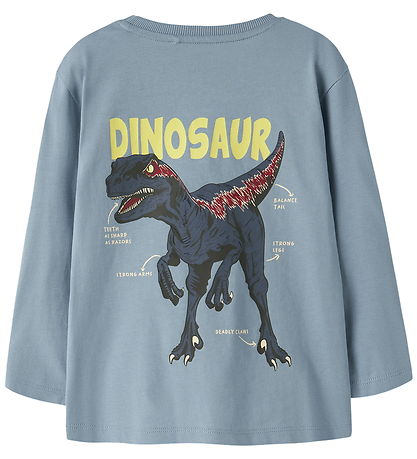 Name It Bluse - NmmVelix - Ashley Blue/Dino