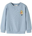 Name It Sweatshirt - NmmVasha - Ashley Blue/Pizza