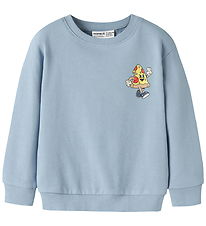 Name It Sweatshirt - NmmVasha - Ashley Blue/Pizza