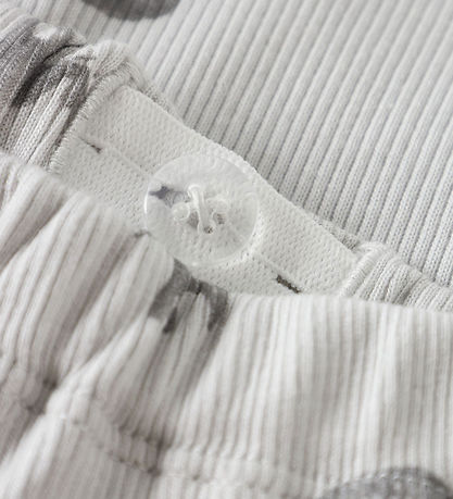 Lil' Atelier Leggings - NbmLavo - Glacier Gray/Elephant