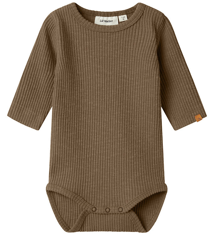 Lil' Atelier Body l/æ - Rib - NbmRajo - Kangaroo