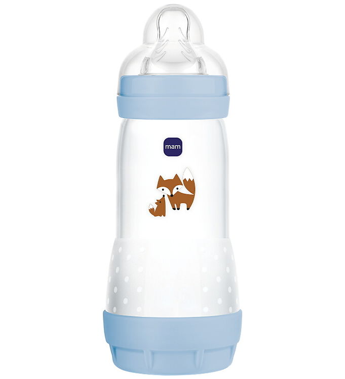 MAM Sutteflaske - 320 ml - Easy Start Anti-Colic - Blå