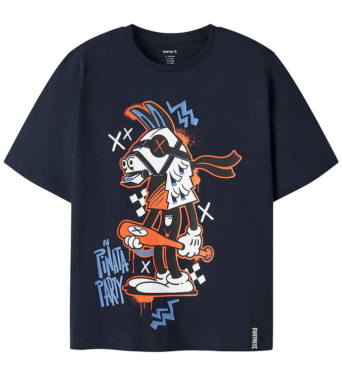 Name It T-Shirt - NkmJef - Fortnite - Navy Blazer