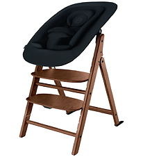 Cybex Highchair - Click & Fold - 4-in-1 Set - Dark Natural