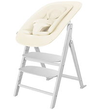 Cybex Highchair - Click & Fold - 4-in-1 Set - All White
