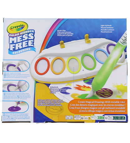Crayola Kreasæt - Color Wonder Magic Light-Up Brush