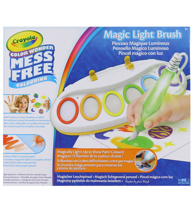 Crayola Kreasæt - Color Wonder - Magic Light Brush billede