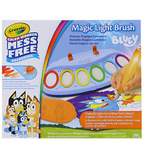 Crayola Kreasæt - Color Wonder Magic Light-Up Brush - Bluey