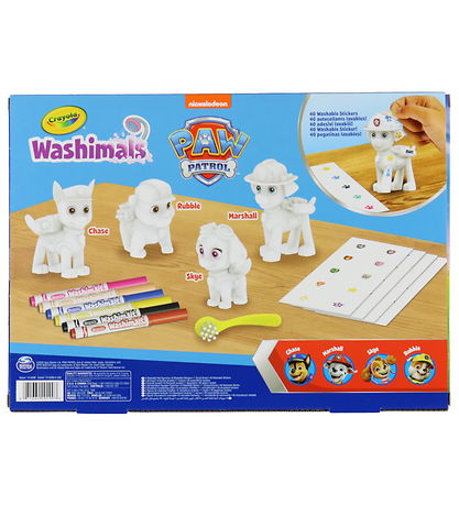 Crayola Kreasæt - Washimals Paw Patrol - 4 Pups