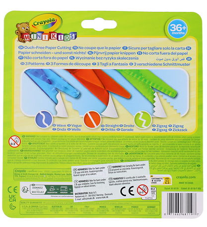 Crayola Børnesakse - 3-pak - Mini Kids Safety Scissors
