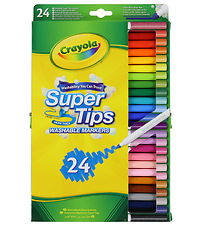 Crayola Tusser - 24-pak - Supertips Washable Markers
