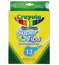 Crayola Tusser - 12-pak - Supertips Washable Markers
