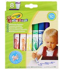 Crayola Tusser - 8-pak - Mini Kids Washable Markers