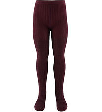 Molo Tights - Glitter Rib - Forestberry